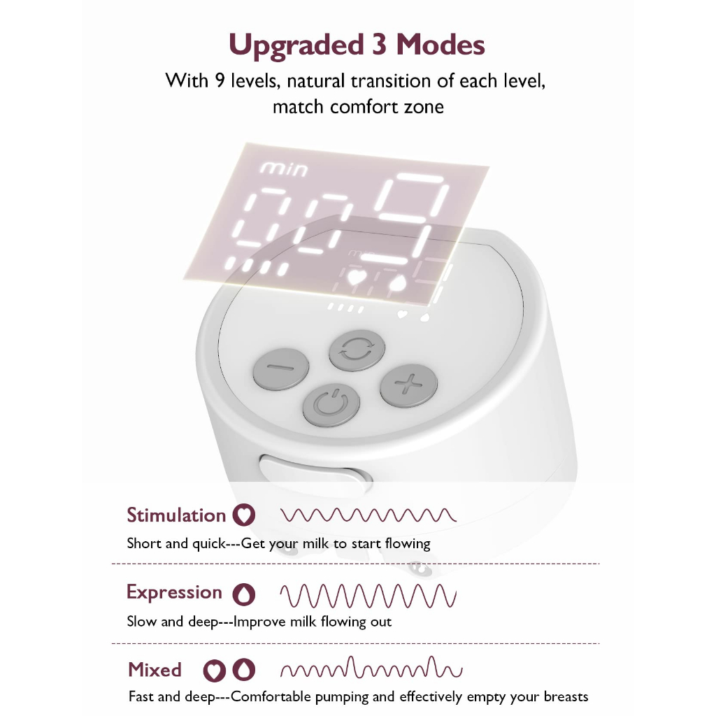 Máy Hút Sữa Không Dây Momcozy S9 Pro S12 Pro shop BECON cam kết hàng chính hãng luôn sẵn hàng