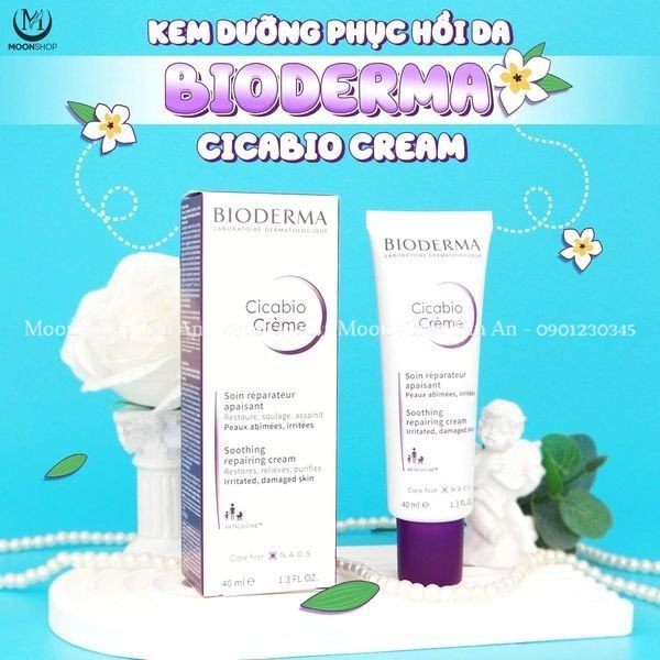 KEM DƯỠNG PHỤC HỒI BIODERMA CIACABIO CRÈME TÍM