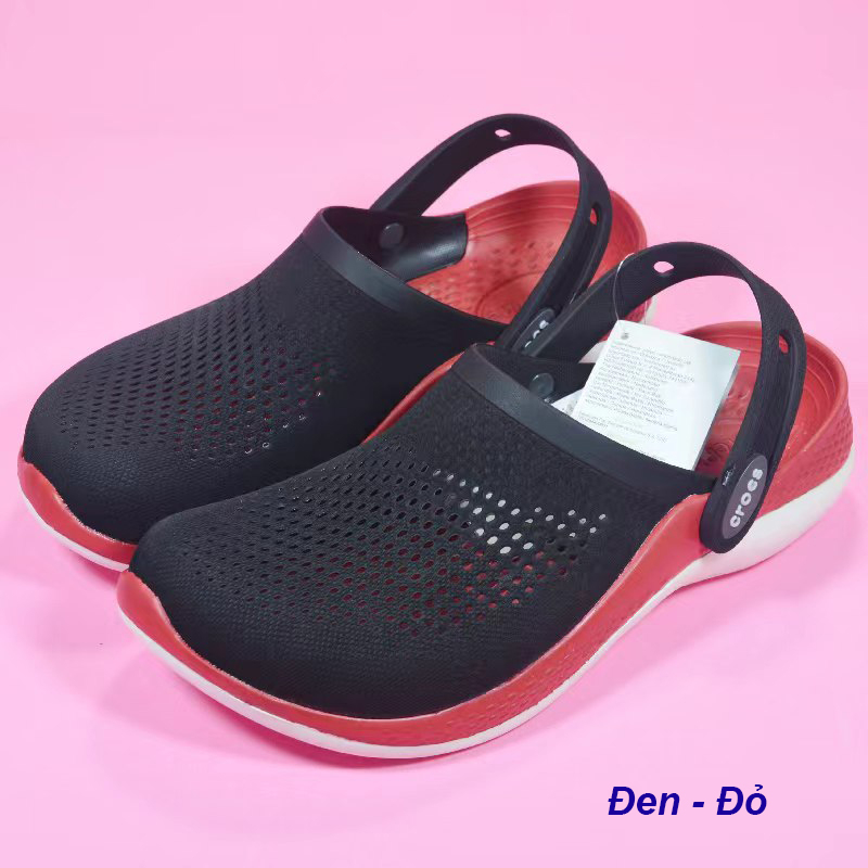 ☘ Dép Crocs Loại 3.2 Literide Epsilon Người Lớn Và Trẻ Em  - Dép Sục TN Medical