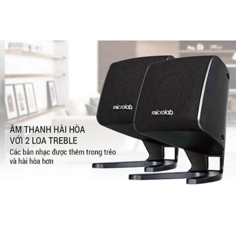 Loa Microlab M108 - Hàng Chuẩn Chính Hãng Bảo Hành 12 Tháng