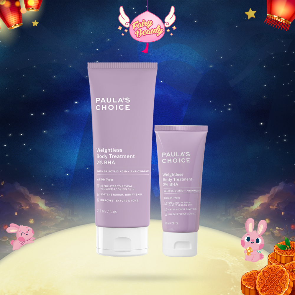 [PAULA'S CHOICE] BHA Dưỡng Thể Ngừa Mụn Và Viêm Nang Lông Chứa 2% BHA Weightless Body Treatment 2% BHA 210ml (Mã 5700)