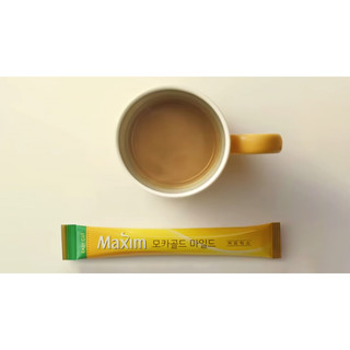 Cà phê hòa tan maxim gold mild 1 gói lẻ 12g 맥심 골드 마일드 커피