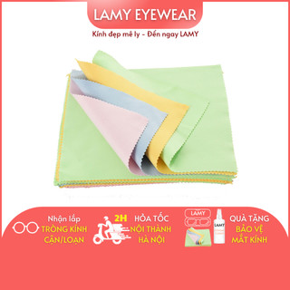 Khăn lau kính mắt loại to dày khăn vải lau kính, đồng hồ điện thoại cotton thoáng khí Holie Eyewear