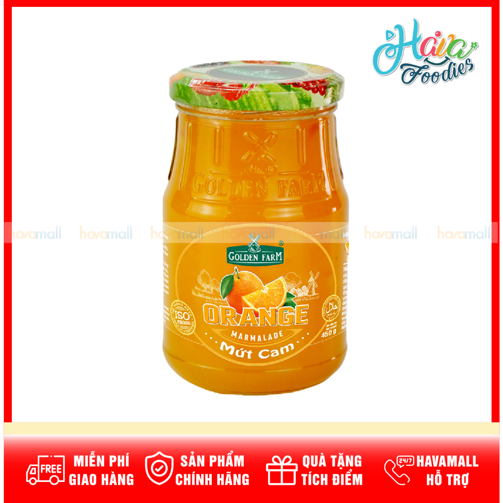 [DATE MỚI NHẤT] Mứt Cam Golden Farm