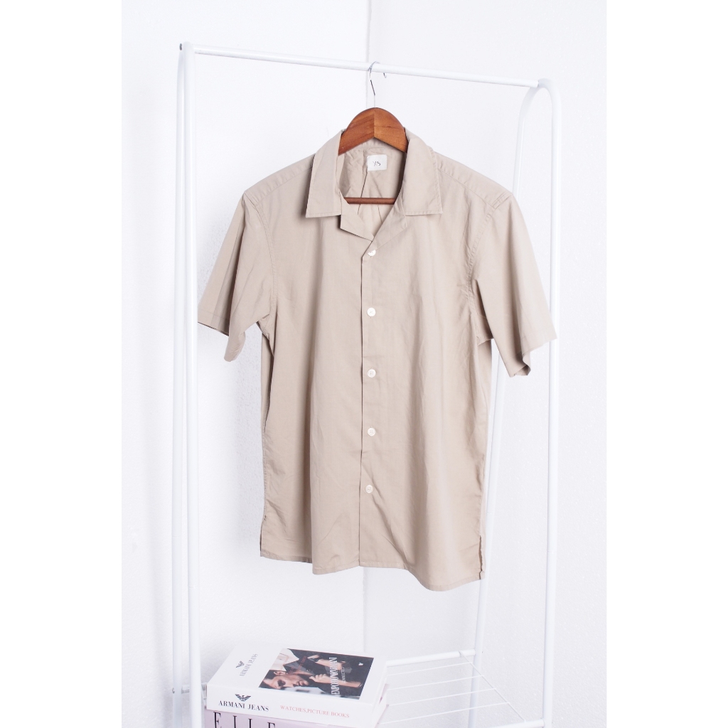 Áo sơ mi UniQ form rộng tay ngắn	A3330