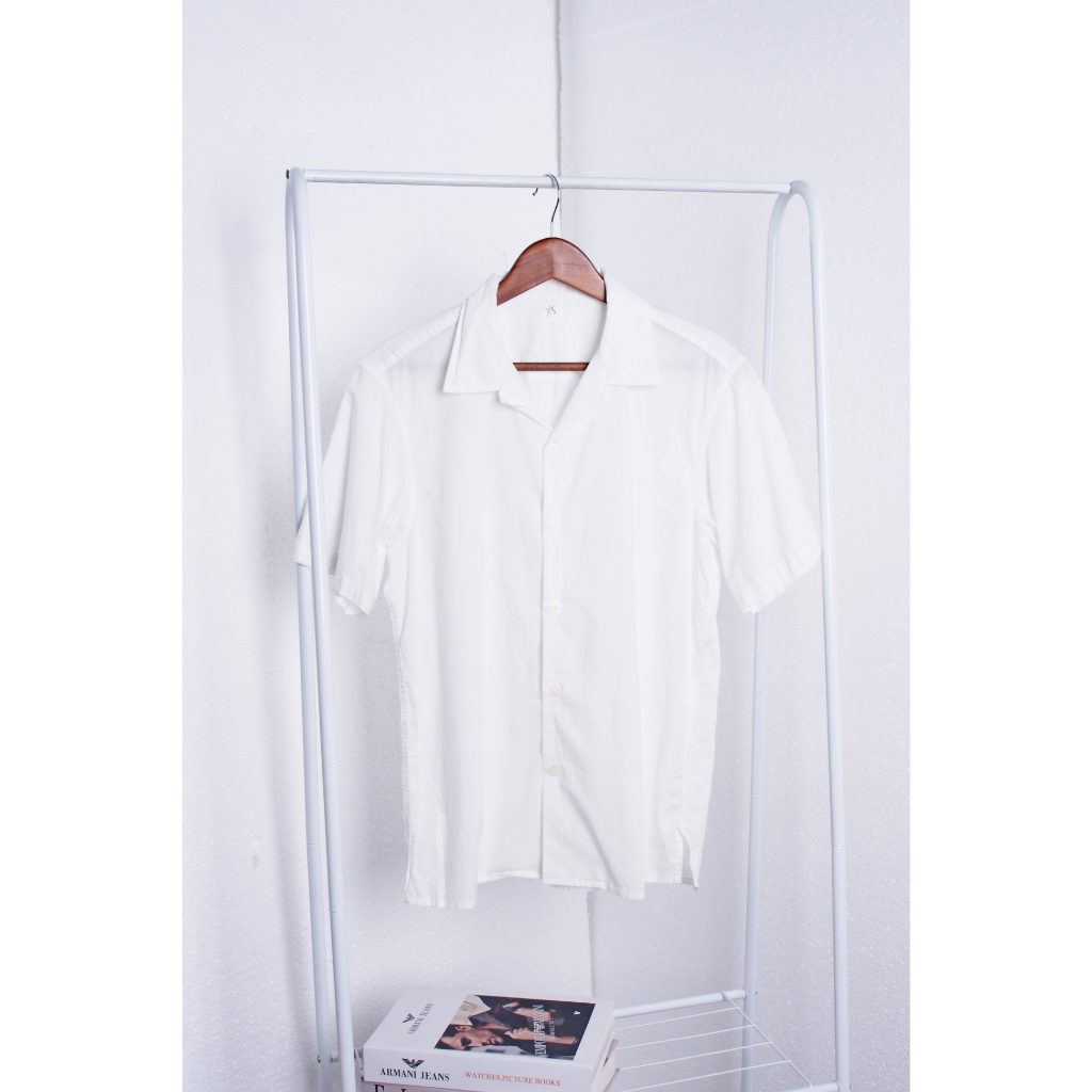 Áo sơ mi UniQ form rộng tay ngắn	A3330