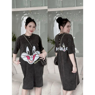 Đầm jean wax thỏ  siêu đẹp,hàng loại 1 chuẩn hình