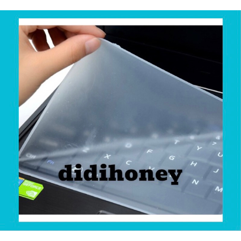 Miếng Phủ Bàn Phím Silicon 13 -> 17 inch (Chắn bụi, Chống nước cho latop)