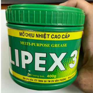 Mỡ bò chịu nhiệt cao cấp LIPEX3 400g NHÀ PHÂN PHỐI ĐỘC QUYỀN TẠI TP HCM