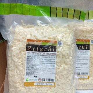 Phô Mai Bào Sợi Mozzarella Bottega Zelachi 1KG - DATE MỚI NHẤT 2024