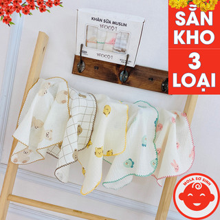 Khăn sữa xô MUSLIN cho bé
