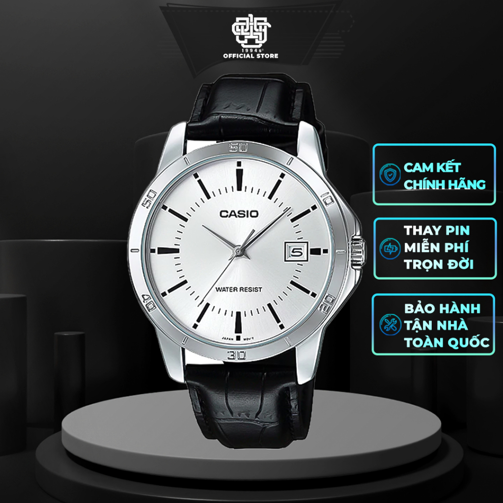 Đồng hồ Nam CASIO MTP-V004L-7A Hàng chính hãng