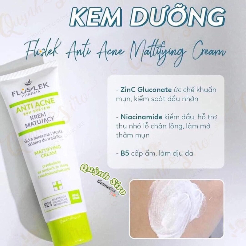 KEM DƯỠNG ẨM FLOS-LEK PHARMA MẪU MỚI 2023 [CHÍNH HÃNG]