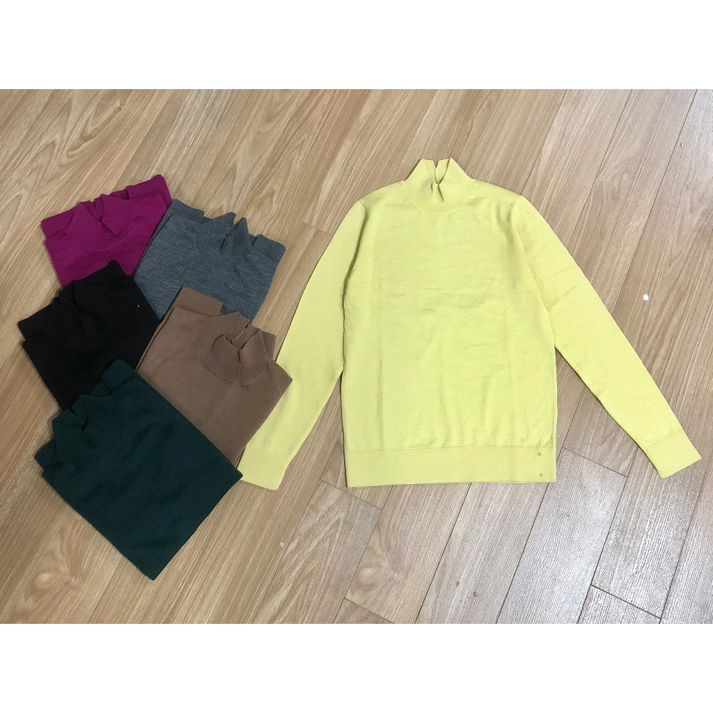 Áo Len So.Wool Hàn Dư Xịn Mềm Mịn, Nhẹ Tênh