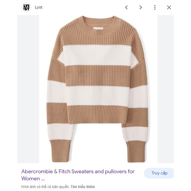 Áo Len Nữ Abercrombie&Fitch Dư Xịn, Giá Hãng Gần 70$