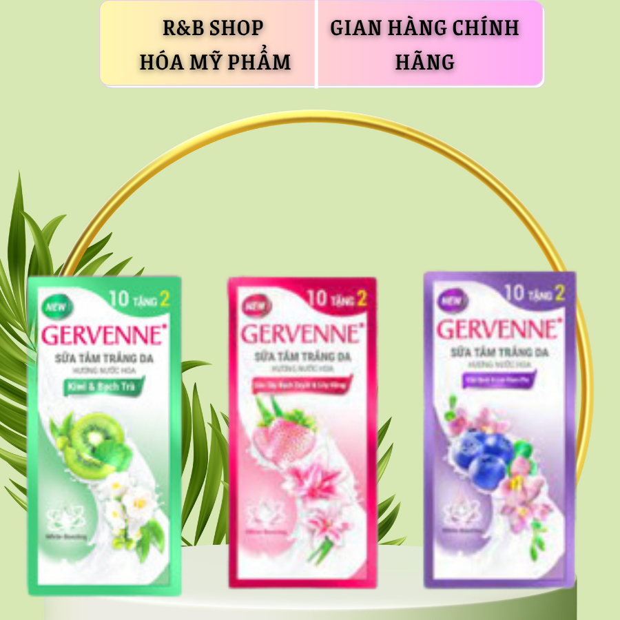 COMBO 3 GÓI SƯA TẮM GERVENNE