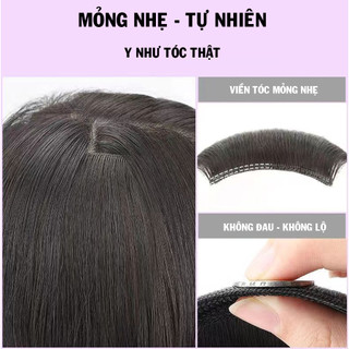 Tóc phím Phồng, kẹp phồng chân tóc, tóc giả - giá 1 chiếc