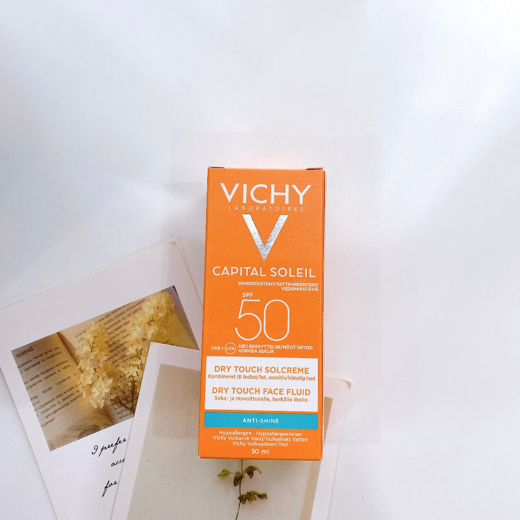 Kem chống nắng Vichy Capital Soleil SPF 50+++ kem chống nắng nâng tông nội địa Pháp