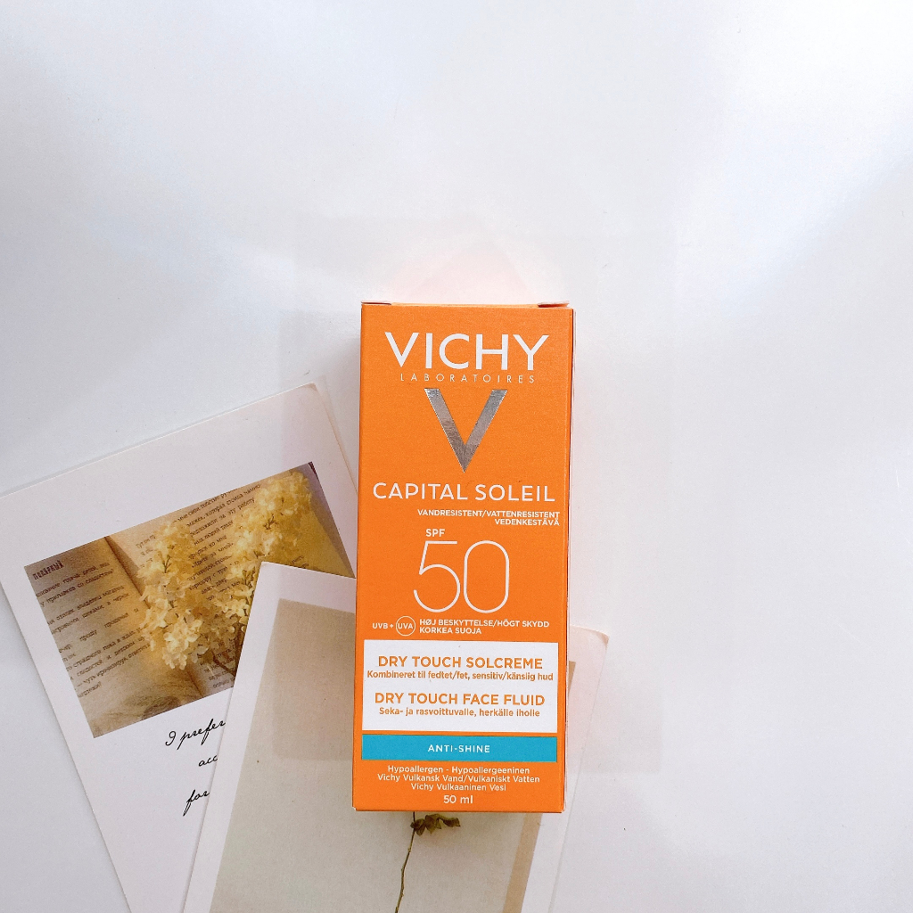 Kem chống nắng Vichy Capital Soleil SPF 50+++ kem chống nắng nâng tông nội địa Pháp