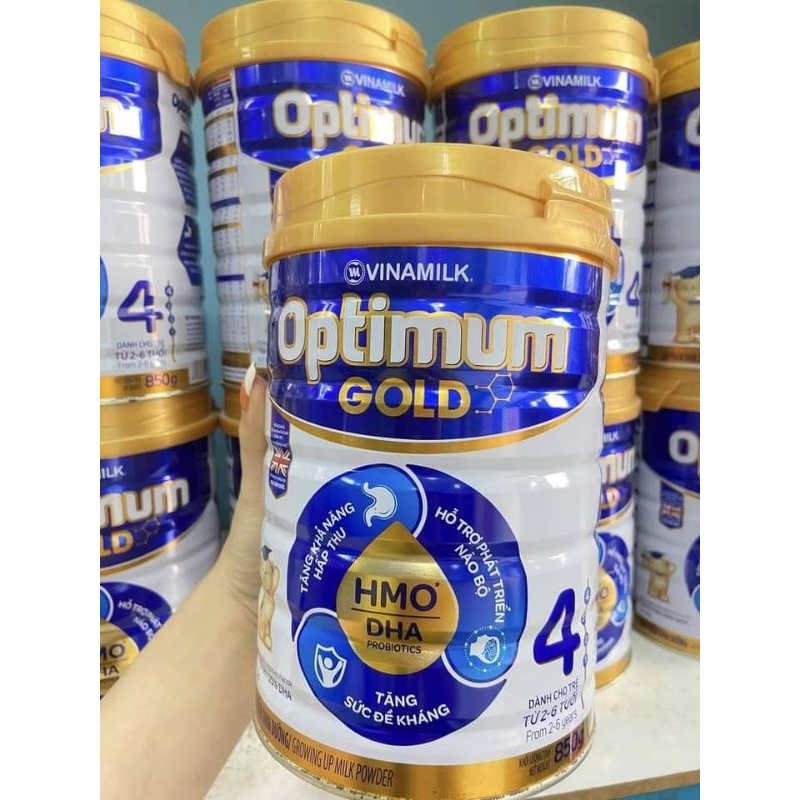Optimum gold 4 850g cho trẻ 2 tuổi trở lên