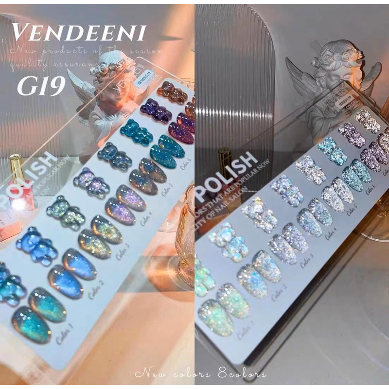 SET SƠN VENDEENI 8 CHAI NHŨ FLASH CỰC ĐẸP