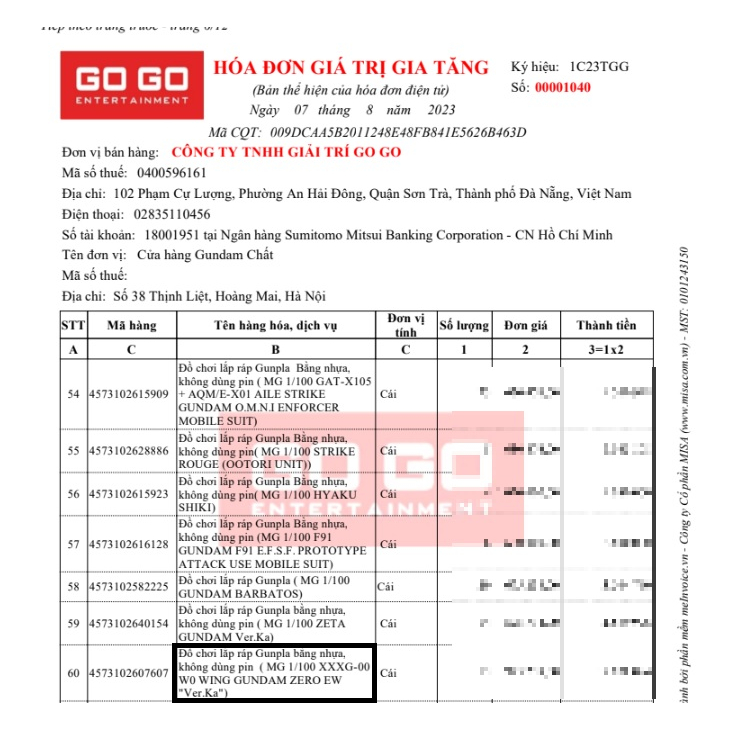 Mô hình lắp ráp MG XXXG-01W Wing Gundam EW Ver 030