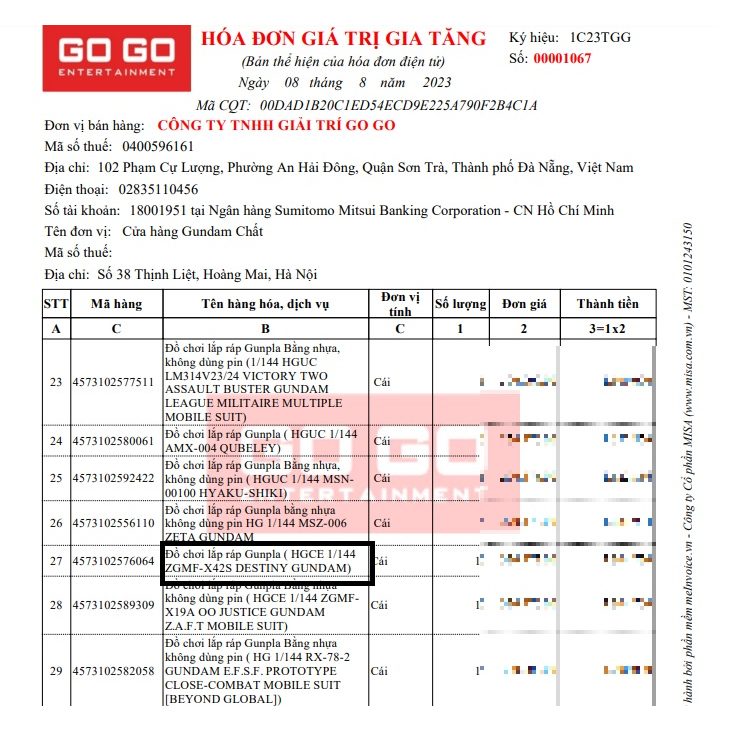 Mô hình lắp ráp HG CE 226 Revolution Destiny Gundam  Serie HG Cosmic Era