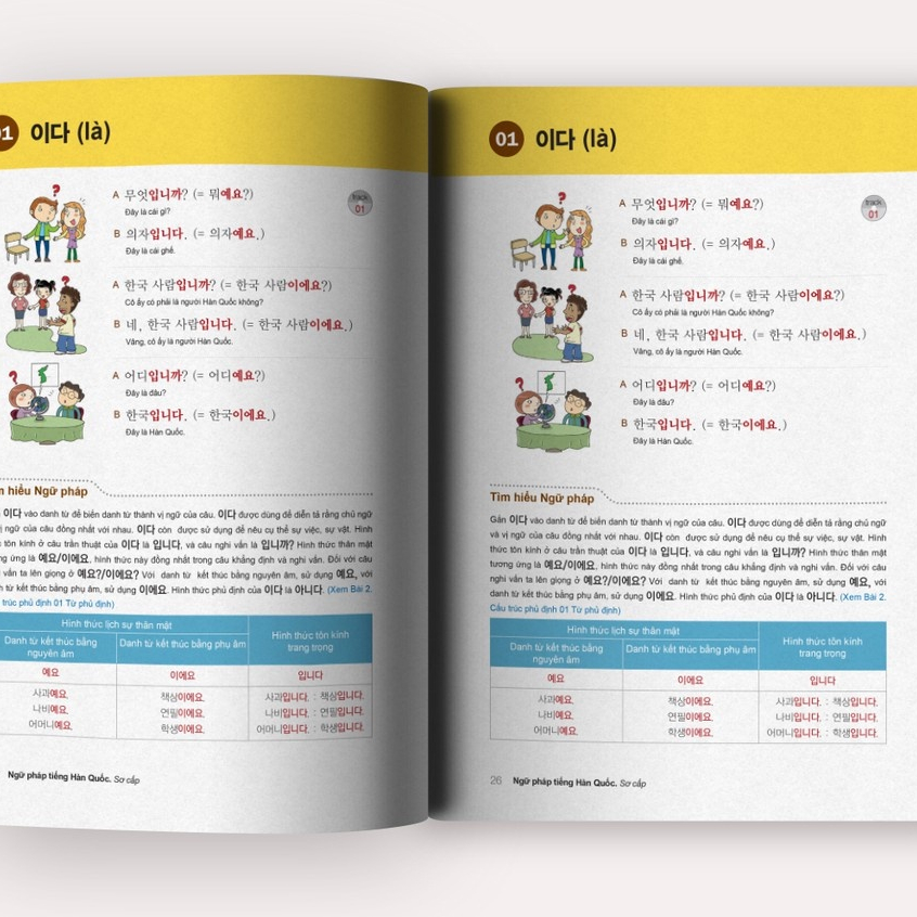 Sách Ngữ Pháp Tiếng Hàn Thông Dụng (Sơ Cấp) – Korean Grammar In Use