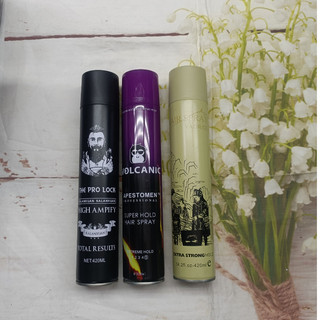 Keo Xịt tạo kiểu & giữ nếp tóc nam The Pro Lock/Volcanic/Hair Spray Yaorice
