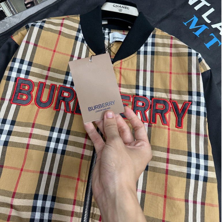 Áo Khoác Bomber BBR , 2 Lớp Cao Cấp, Logo Thêu