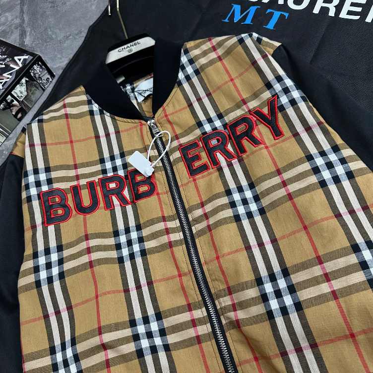 Áo Khoác Bomber BBR , 2 Lớp Cao Cấp, Logo Thêu