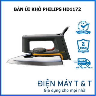 BÀN ỦI KHÔ PHILIPS HD1172 , BÀN ỦI KHÔ PHILIPS DST0520 MẪU MỚI- Hàng phân phối chính hãng