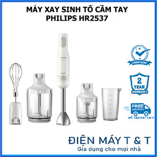 Máy xay sinh tố cầm tay Philips HR2537