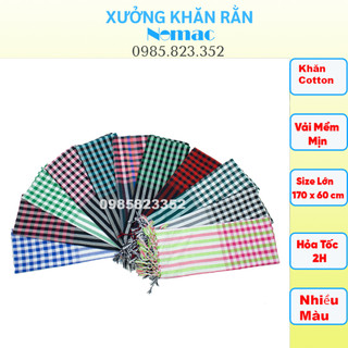 Khăn rằn cao cấp Cambodia KR001 Nomac/ Khăn đi phượt  thời trang nam nữ/ Loại 1, dày dặn, vải mềm