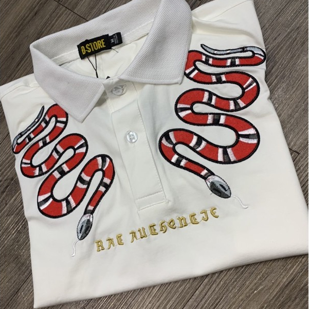 Áo thun nam POLO thêu r.ắ.n ĐỎ chữ nhật mẫu mới vải đẹp thời trang nổi bật HABOUTIQUE9