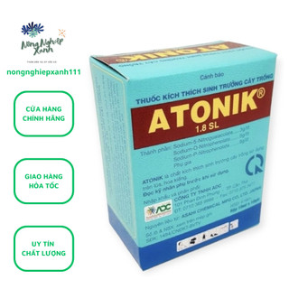 Hộp phân bón lá kích thích sinh trưởng atonik - 10 gói