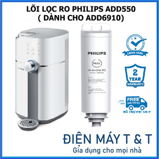 Lõi lọc nước Philips ADD550 thay thế cho máy lọc để bàn ADD6910, Công nghệ Lõi lọc All-in-One