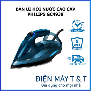Bàn ủi hơi nước cao cấp indonesia Philips GC4938, DST8041 -  Hàng phân phối chính hãng