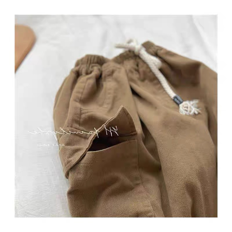 Quân kaki túi hộp dây rút size 8-30kg cho bé Namkidshop