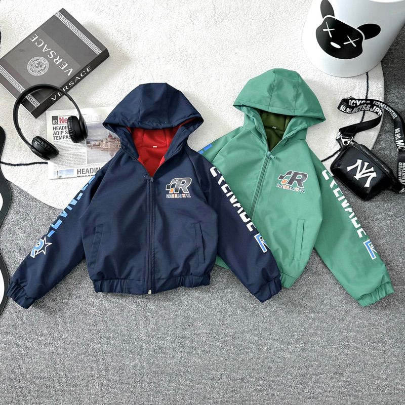 Áo Khoác Gió Trẻ Em Nam Nữ Năng Động Hàng Đẹp mã 02
