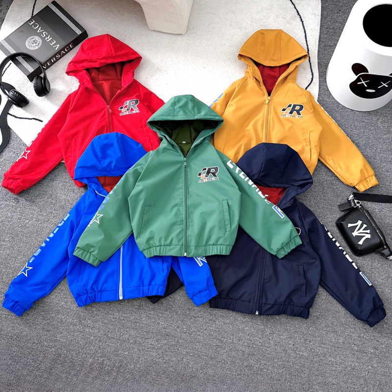 Áo Khoác Gió Trẻ Em Nam Nữ Năng Động Hàng Đẹp mã 02