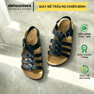 Giày dép đế trấu rọ chiến binh Detaunisex cực chất - Phong cách mạnh mẽ Birken  - SATA41D