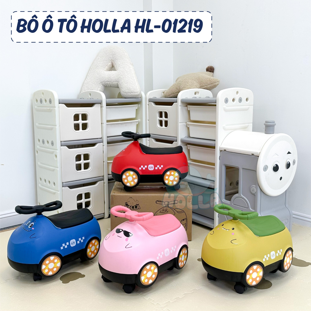 Bô Hình Vịt Bô Ngồi Vệ Sinh 2in1 Ô Tô Holla 01219 Xinh Xắn Cho Bé