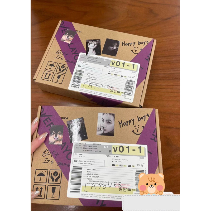 ALBUM V BTS - Layover Nguyên Seal Chính Hãng