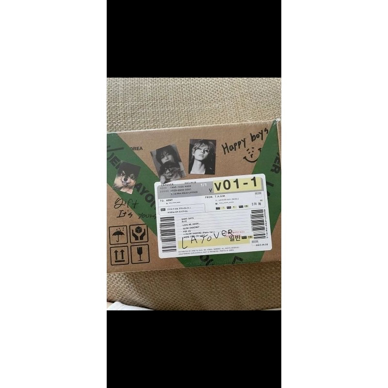 ALBUM V BTS - Layover Nguyên Seal Chính Hãng