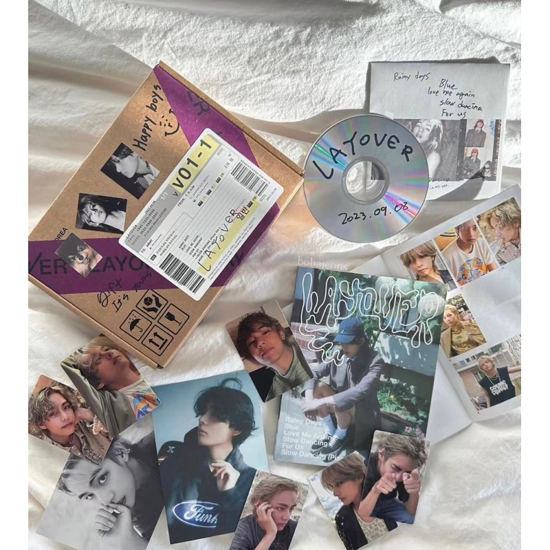 ALBUM V BTS - Layover Nguyên Seal Chính Hãng