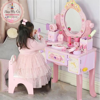 Bộ Bàn Ghế Trang Điểm cho bé gái (Có nhiều mẫu) | Shop mẹ Ốc - Đồ chơi gỗ
