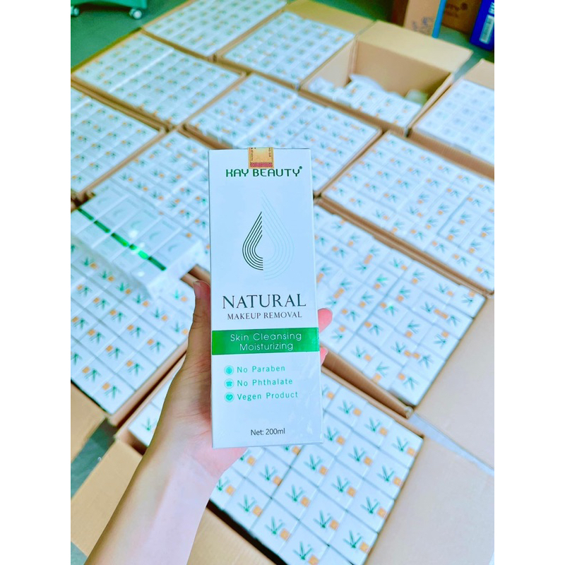 NƯỚC TẨY TRANG THUẦN CHAY KAY BEAUTY