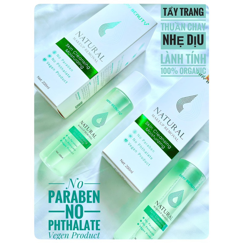 NƯỚC TẨY TRANG THUẦN CHAY KAY BEAUTY