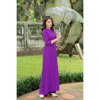 ÁO DÀI LỤA NHẬT TRƠN  CAO CẤP ❤❤BÃO SALE GIÁ RẺ❤❤KÈM ẢNH THẬT 100%